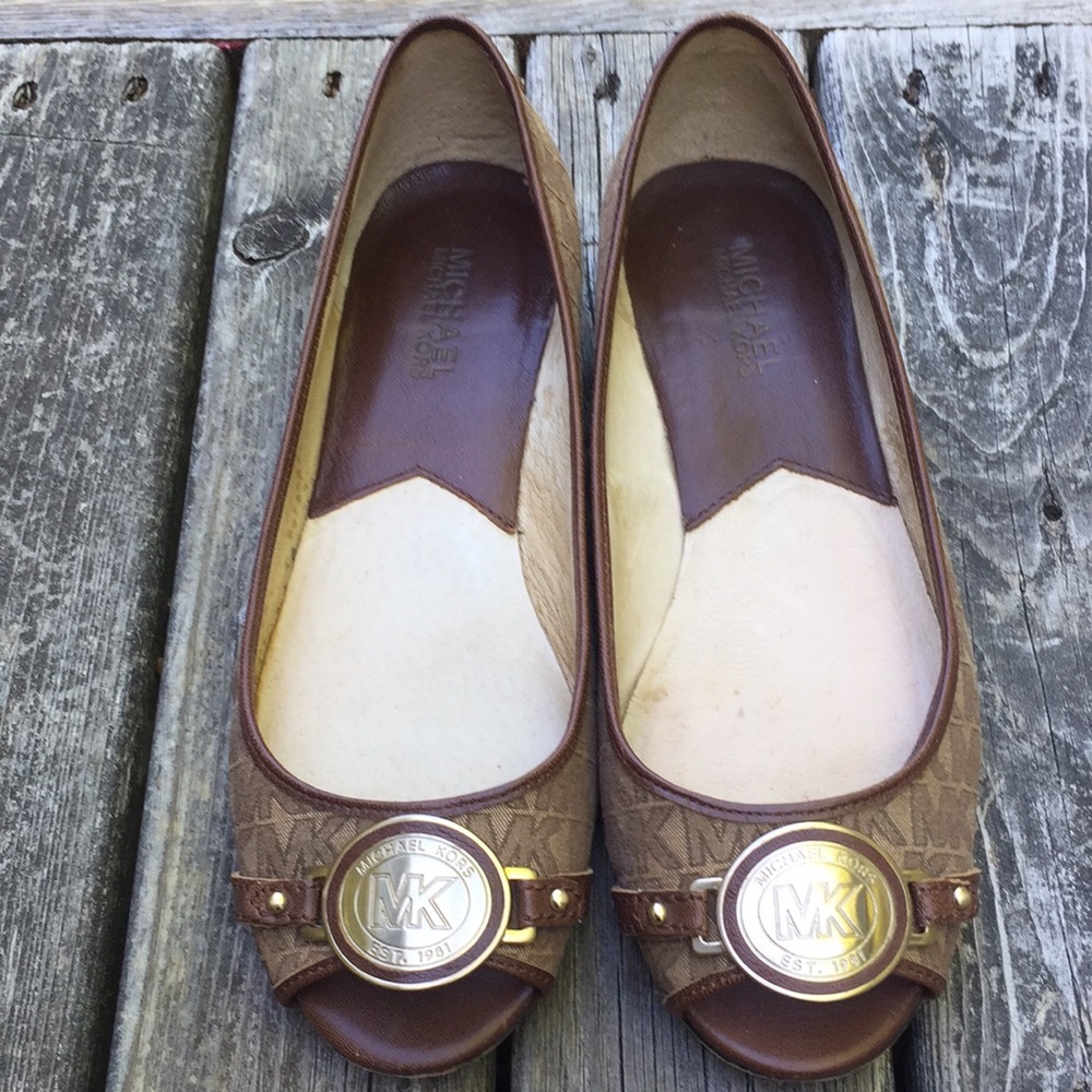 Michael Kors open toed shoes